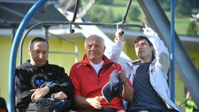 Petr Macinka strávil roky po boku Václava Klause: Na snímku i s Václavem Klausem ml.