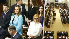 Petr Macinka (Motoristé) se omluvil Zuzaně Majerové (Trikolora, zvolená za SPD)