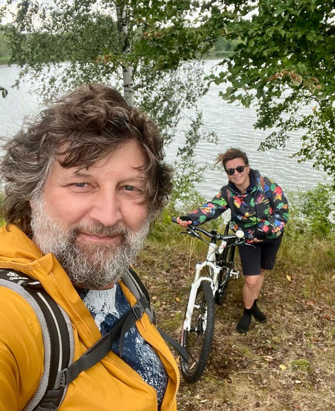 Petr Malásek a Dana Morávková jsou vášniví cyklisté. 