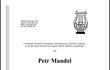 Parte zesnulého skladatele Petra Mandela. 