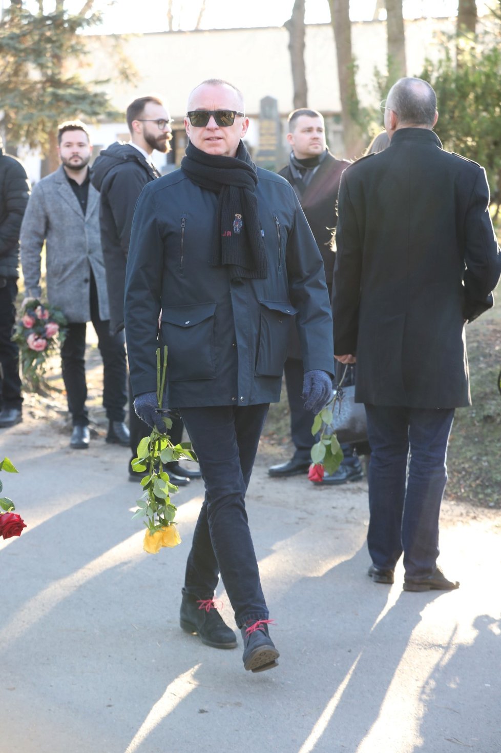 Pohřeb fotografa Petra Mráčka - Karel Voříšek