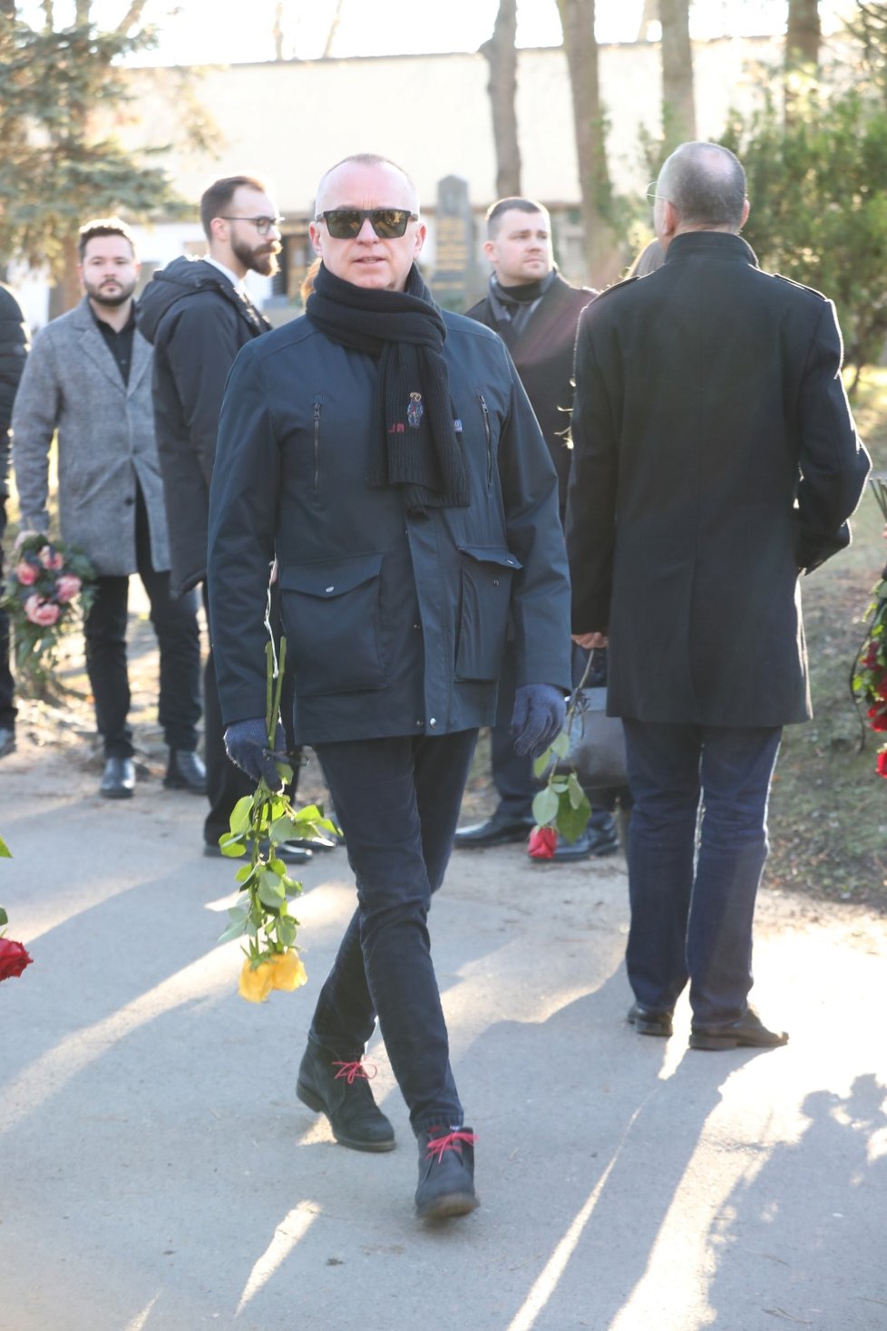 Pohřeb fotografa Petra Mráčka - Karel Voříšek