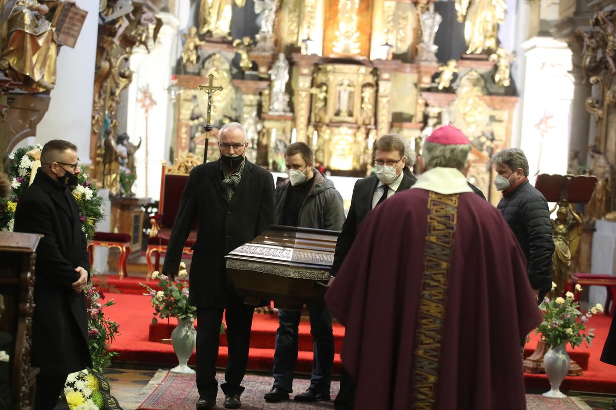 Pohřeb fotografa Petra Našice