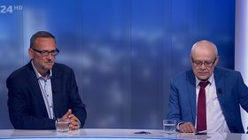 Expremiéři Petr Nečas a Vladimír Špidla v Událostech, komentářích na ČT (8.7.2026)