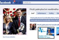 Nečas má milenku, tvrdí skupina na facebooku