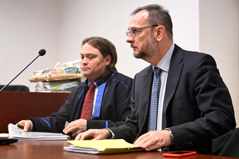 Expremiér Petr Nečas u soudu (14.12.2022)