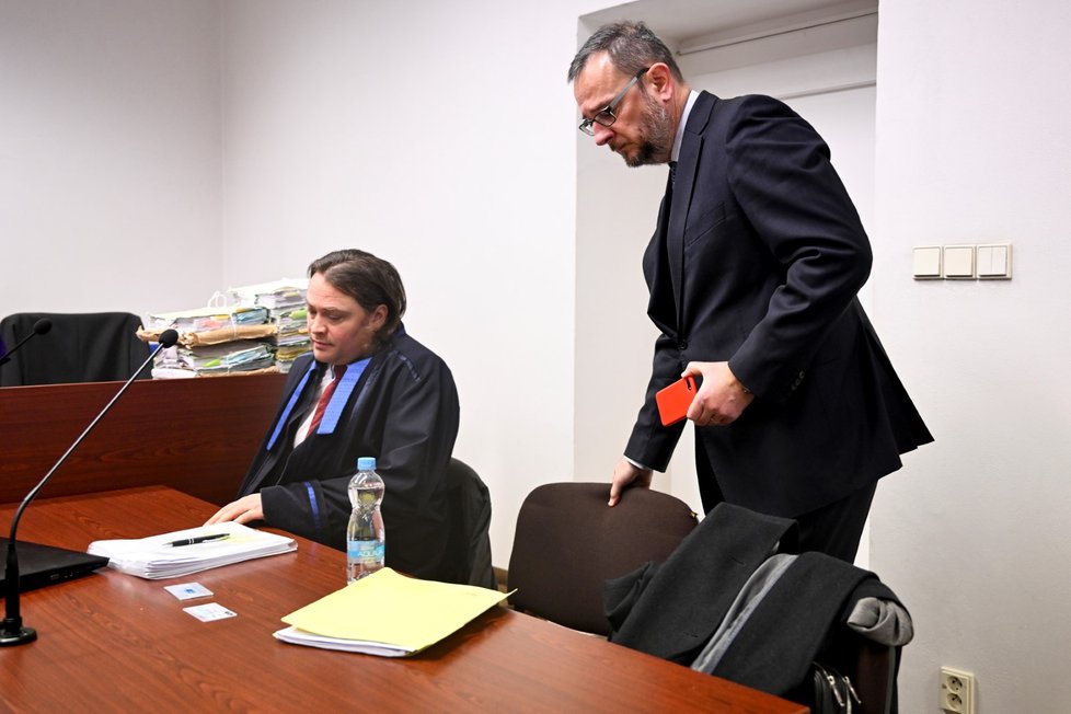 Expremiér Petr Nečas u soudu (14.12.2022)