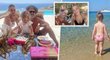 Petr Nedvěd s manželkou Nicole a jejich dcerkou Naomi, která právě v Řecku oslavila své druhé narozeniny. Petr Nedvěd s manželkou Nicole a jejich dcerkou Naomi, která právě v Řecku oslavila své druhé narozeniny.