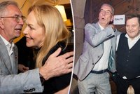 Havlová, Kraus a Čtvrníček na mejdanu profesora Neužila: Pozval ty, kterým pomohl!