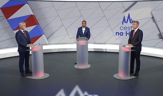 Petr Pavel a Andrej Babiš v duelu na Nově (26.1.2023)