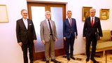 Pavel přijal Fialu, Babiše a Havlíčka. Atmosféra byla jiskřivá, přiznal prezident