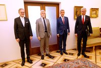 Pavel přijal Fialu, Babiše a Havlíčka. Atmosféra byla jiskřivá, přiznal prezident
