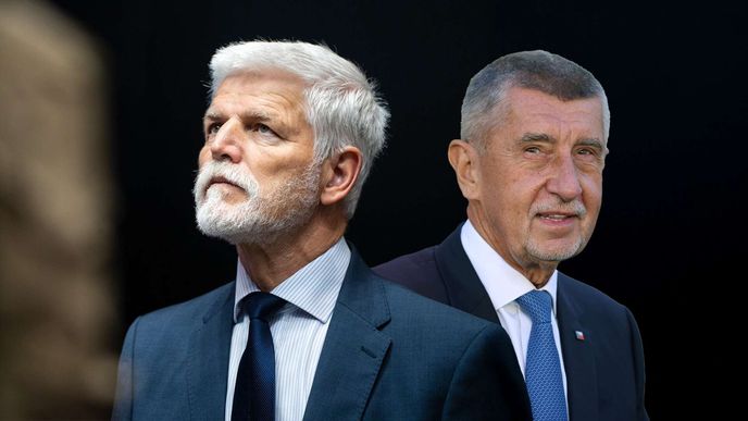 Petr Pavel a Andrej Babiš Petr Pavel a Andrej Babiš
