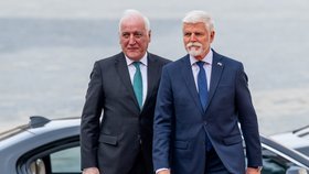 Prezident Petr Pavel přijal na Hradě prezidenta Arménie Vahagna Chačaturjana (3.9.2026).