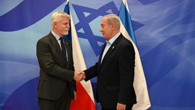 Prezident Petr Pavel se v Izraeli setkal s premiérem Benjaminem Netanjahuem (15.1.2024)