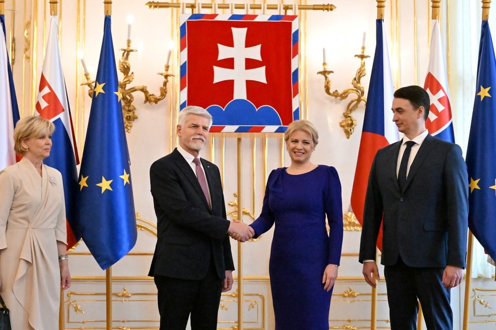 Návštěva prezidenta Petra Pavla na Slovensku. (13.3.2023)