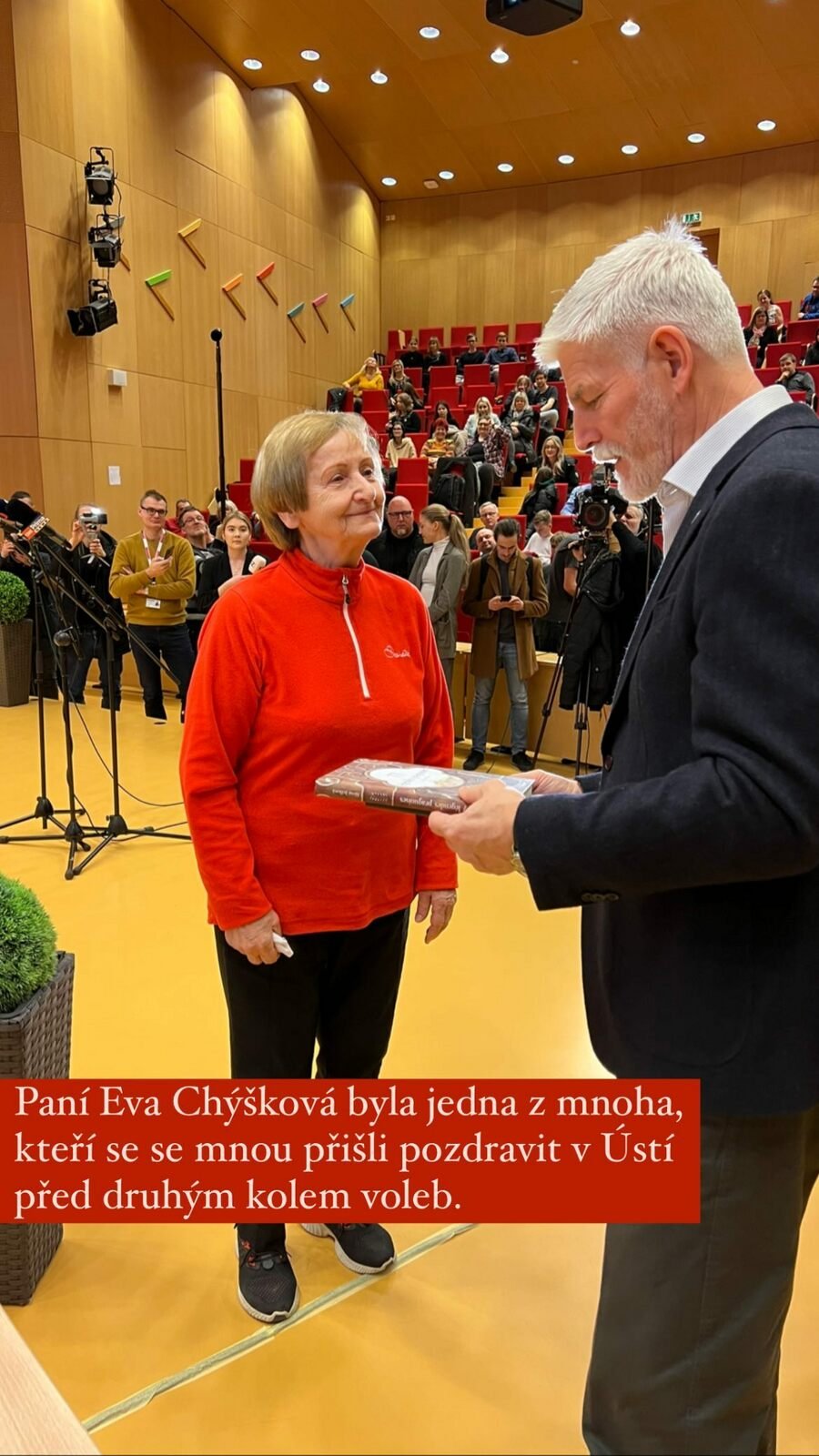 Petr Pavel na ústecké Univerzitě J. E. Purkyně.  (22. - 23. 2. 2023)