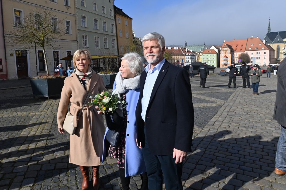 Petr Pavel na návštěvě Chebu (15.2.2022)