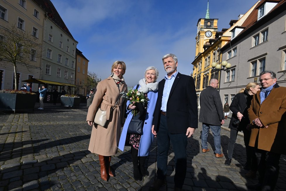 Petr Pavel na návštěvě Chebu (15. 2. 2022)