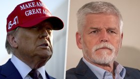 Prezident Petr Pavel a Donald Trump