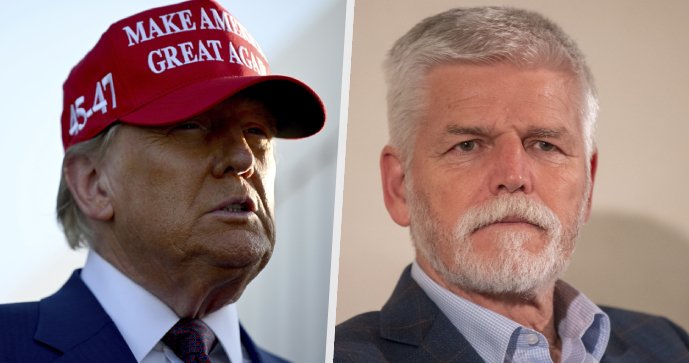 Prezident Petr Pavel a Donald Trump