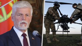 Prezident Petr Pavel okomentoval spor ohledně dovozu dronů na Ukrajinu.