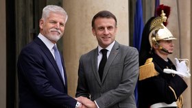 Prezident Petr Pavel se v Paříži setkal s francouzským prezidentem Emmanuelem Macronem (20.12.2023)