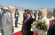 Prezident Petr Pavel s manželkou Evou po příletu do Chile. (15.4.2026) Prezident Petr Pavel s manželkou Evou po příletu do Chile. (15.4.2026)