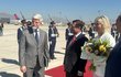 Prezident Petr Pavel s manželkou Evou po příletu do Chile. (15.4.2026) Prezident Petr Pavel s manželkou Evou po příletu do Chile. (15.4.2026)