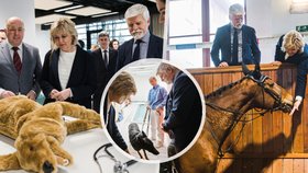 Prezident Pavel s první dámou v Jihomoravském kraji: Návštěva Veterinární univerzity v Brně (25.2.2025)