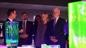 Prezident Petr Pavel s manželkou Evou na návštěvě Karlovarského kraje (10.11.2025)