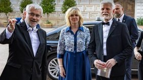 Prezident s první dámou na zahájení festivalu Smetanova Litomyšl (8.6.2024)
