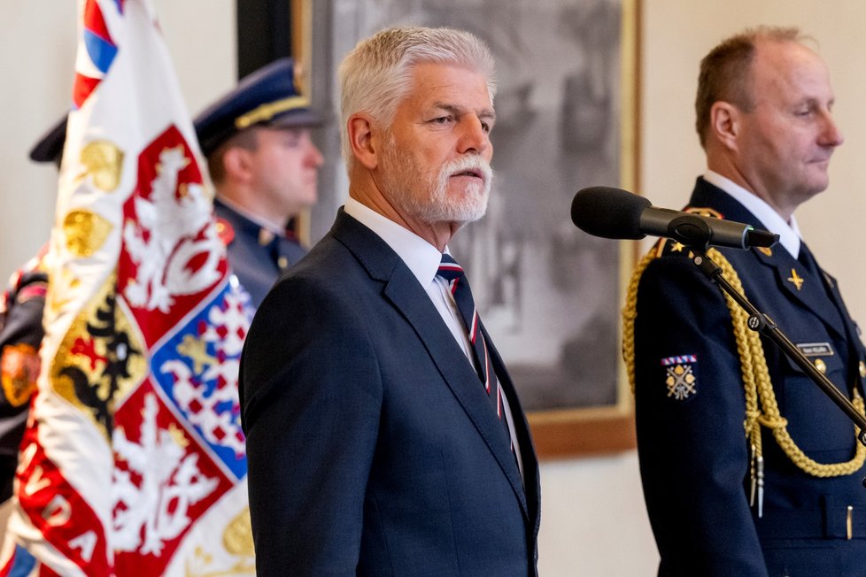 Jmenování nových generálů na Hradě (28.10.2025) Jmenování nových generálů na Hradě (28.10.2025)