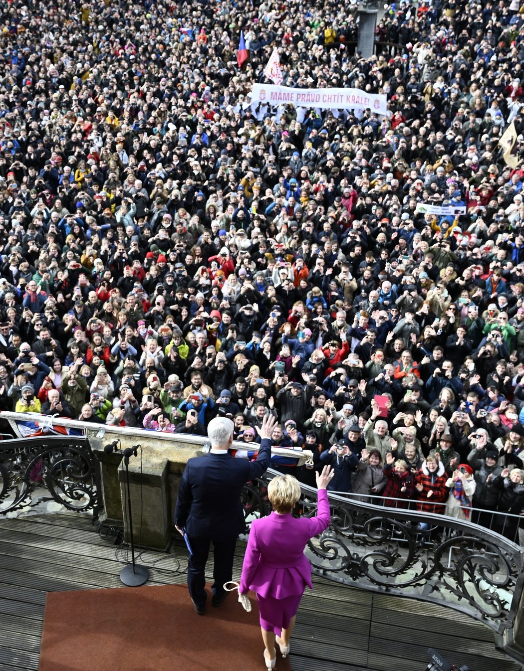 Inaugurace nově zvoleného prezidenta Petra Pavla na Pražském hradě (9. 3. 2023)