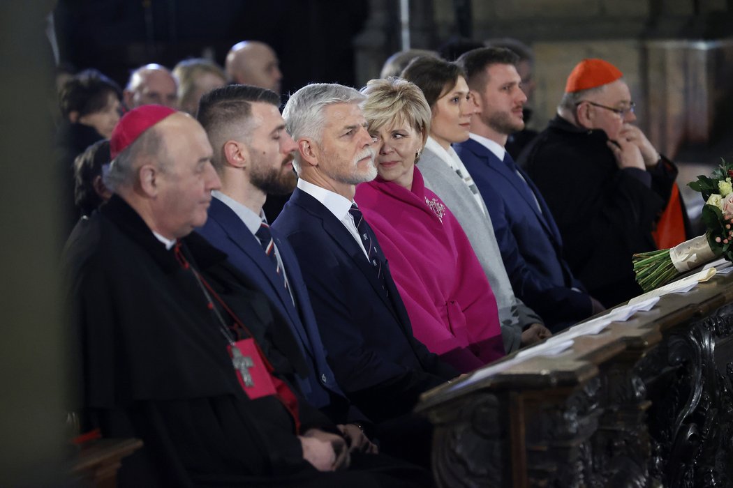 Inaugurace Petra Pavla. Te Deum v Katedrále sv. Víta (9. 3. 2023)