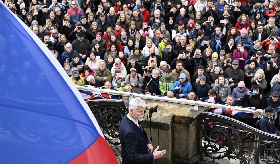 Inaugurace nově zvoleného prezidenta Petra Pavla na Pražském hradě (9. 3. 2023)