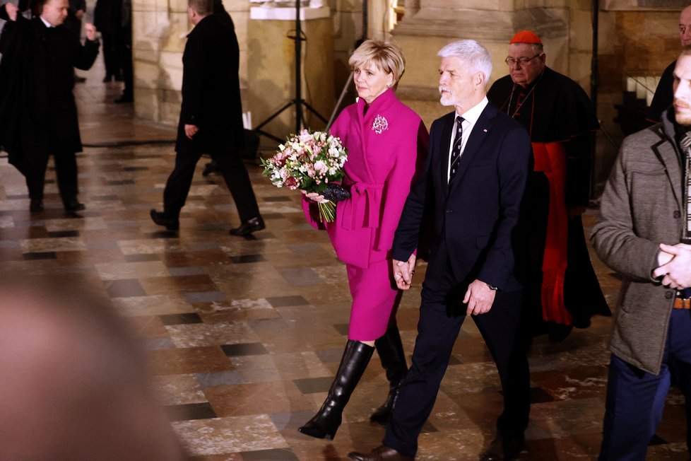 Inaugurace Petra Pavla. Te Deum v katedrále sv. Víta (9. 3. 2023)