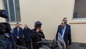 Petr Pavel v Itálii: Navštívil i továrnu Moto Guzzi (29.11.2023)
