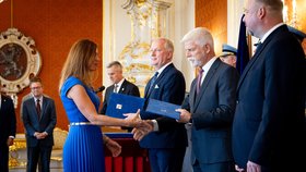 Jmenování soudců na Pražském hradě za účasti prezidenta Pavla i ministra spravedlnosti Tejce (27.7.2026)