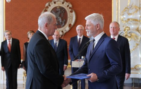 Prezident Petr Pavel jmenoval Josefa Baxu novým předsedou Ústavního soudu (4.8.2023)