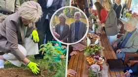 Pavlovi na závěr návštěvy Karlovarského kraje vyrazili na zámek Bečov a do Bečovské botanické zahrady (17.9.2026).