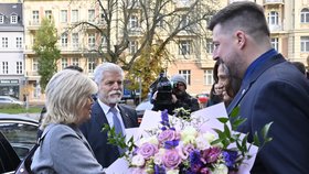 Prezident Petr Pavel s manželkou Evou na návštěvě Karlovarského kraje (10.11.2025)