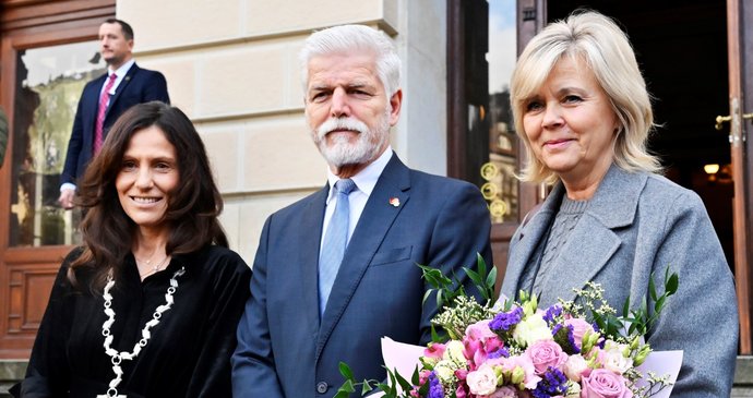 Prezident Petr Pavel s manželkou Evou na návštěvě Karlovarského kraje (10.11.2025)