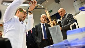 Petr Pavel při návštěvě Libereckého kraje (10.12.2025)