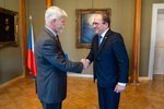Prezident Petr Pavel se sešel s ministrem zemědělství Markem Výborným. (2.4.2024)