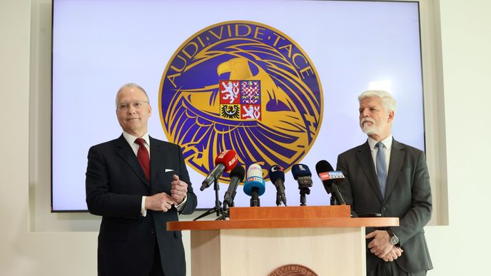 Šéf BIS Michal Koudelka se setkal s prezidentem ČR Petrem Pavlem.