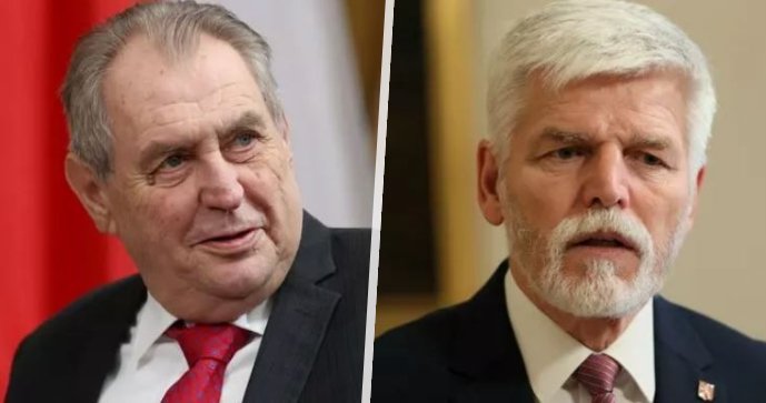 Petr Pavel a Miloš Zeman