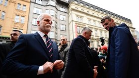 Petr Pavel na Národní třídě (17.11.2025)