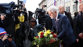 Petr Pavel na Národní třídě (17.11.2025)