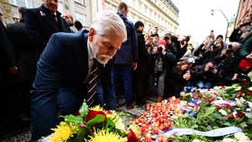 Petr Pavel na Národní třídě (17.11.2025)